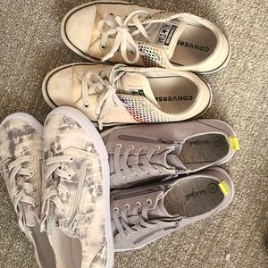 Bundle of kids shoes size 3 and 2